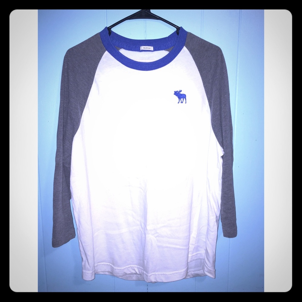 Unisex XXL Abercrombie & Fitch  3/4 sleeve shirt